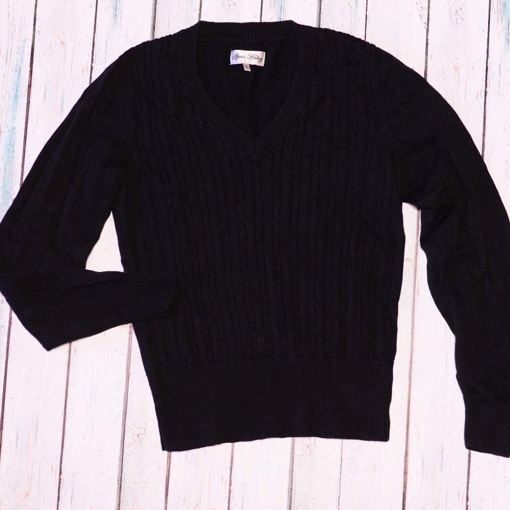 Black Sweater | Sport Haley